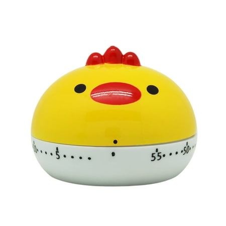Cooking Gadget Reminder Tableware Yellow Chicken Shaped Design Kitchen Mechanical Cartoon Timer(Yellow)
Cooking Gadget Reminder Tableware Yellow Chicken Shaped Design Kitchen Mechanical Cartoon Timer(Yellow)