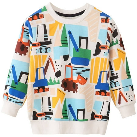 Toddler Boys Sweatshirts Fall Long Sleeve Cartoon Sport Clothes for Kids 4T 094
Toddler Boys Sweatshirts Fall Long Sleeve Cartoon Sport Clothes for Kids 4T 094