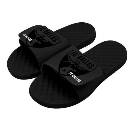 Men s ISlide Black FC Dallas Tonal Pop Slide Sandals