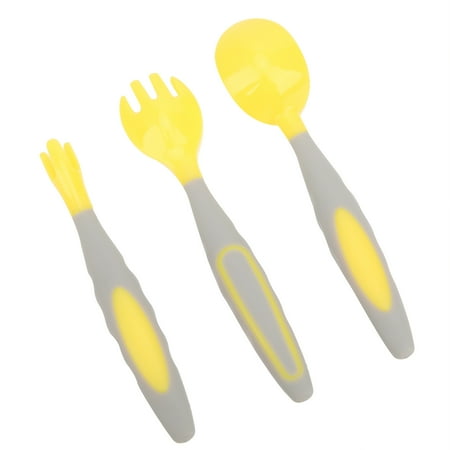 Children Spoon Non-slip Handle Portable Kid Training Tableware Children Fork For Kids Travel Children Home Yellow
Children Spoon Non-slip Handle Portable Kid Training Tableware Children Fork For Kids Travel Children Home Yellow