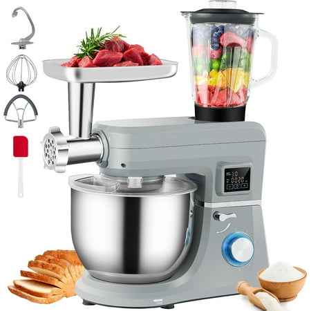 BENTISM 660W Stand Mixer 7.4Qt 6-Speed Tilt-Head Dough Mixer with Grinder Juicer
BENTISM 660W Stand Mixer 7.4Qt 6-Speed Tilt-Head Dough Mixer with Grinder Juicer