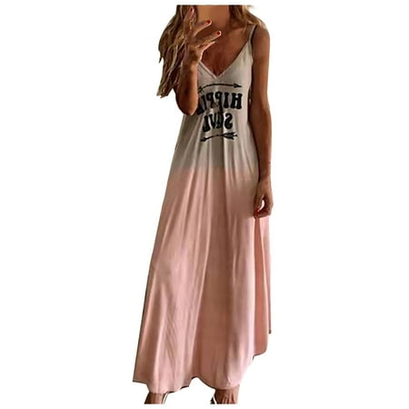 Dresses for Women Women s Gradient V Neck Long Maxi Dress Sleeveless Plus Size Summer Party Cami Long Dress
Dresses for Women Women s Gradient V Neck Long Maxi Dress Sleeveless Plus Size Summer Party Cami Long Dress