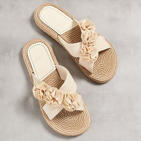 Aufmer Slippers for Women Clearance Casual Ladies Flat Shoes Ladies Beach Sandals Summer Non-Slip Causal Slippers
Aufmer Slippers for Women Clearance Casual Ladies Flat Shoes Ladies Beach Sandals Summer Non-Slip Causal Slippers
