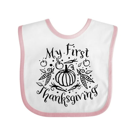 Inktastic My 1st Thanksgiving with Pumpkin and Vegetables in Black Gift Baby Boy or Baby Girl Bib
Inktastic My 1st Thanksgiving with Pumpkin and Vegetables in Black Gift Baby Boy or Baby Girl Bib