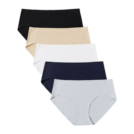 voenxe Womens Seamless Hipster Panties Stretch Breathable No Show Bikini Underwear 5 Pack (C-5 Pack Basics Small)
voenxe Womens Seamless Hipster Panties Stretch Breathable No Show Bikini Underwear 5 Pack (C-5 Pack Basics Small)