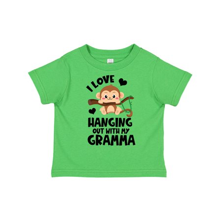 Inktastic Monkey I Love Hanging out with My Gramma Gift Toddler Boy or Toddler Girl T-Shirt
Inktastic Monkey I Love Hanging out with My Gramma Gift Toddler Boy or Toddler Girl T-Shirt