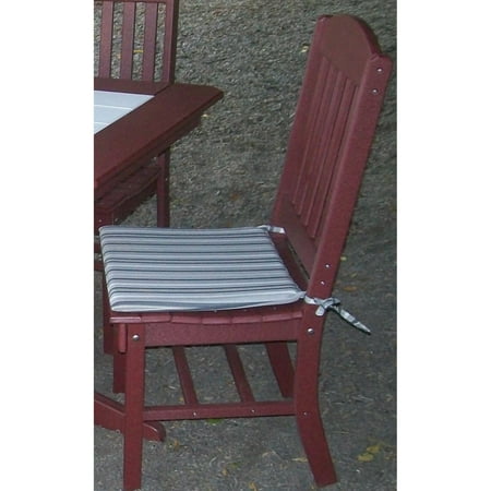 A & L Furniture Sundown Agora 19 x 17 in. Poly Dining Chair Seat Cushion