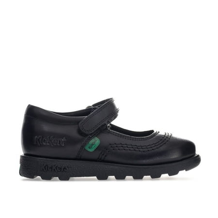Girl s Kickers Children Fragma Pop Shoe in Black