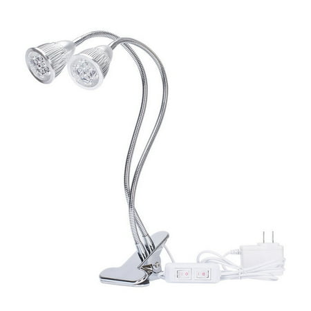Bigstone 10W Dual Head Clip On Flexible LED Plant Grow Light Indoor Flower Growing Lamp
Bigstone 10W Dual Head Clip On Flexible LED Plant Grow Light Indoor Flower Growing Lamp