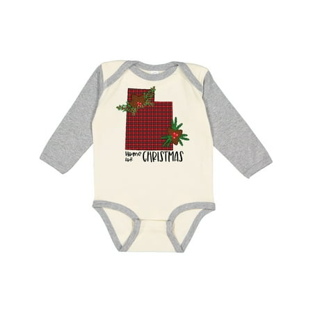 Inktastic Home for Christmas Utah in Plaid with Holly Gift Baby Boy or Baby Girl Long Sleeve Bodysuit
Inktastic Home for Christmas Utah in Plaid with Holly Gift Baby Boy or Baby Girl Long Sleeve Bodysuit