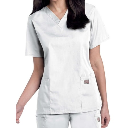 ScrubZone by Landau Women s V-Neck Scrub Top Style 70221