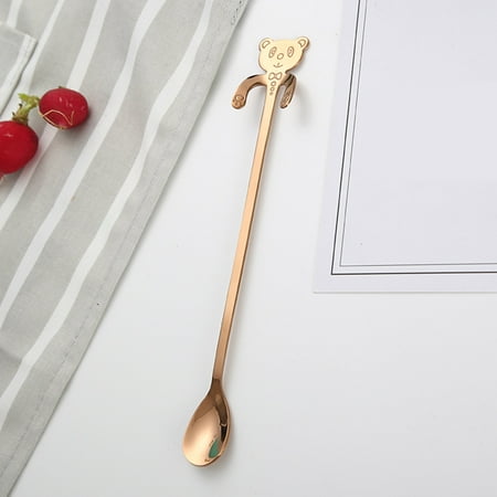 Winter Savings Clearance! SuoKom Hangable Stainless Steel Spoon 304 Stainless Steel Ice Spoon Stirring Spoon Cute Cartoon Little Handle Coffee Spoon
Winter Savings Clearance! SuoKom Hangable Stainless Steel Spoon 304 Stainless Steel Ice Spoon Stirring Spoon Cute Cartoon Little Handle Coffee Spoon