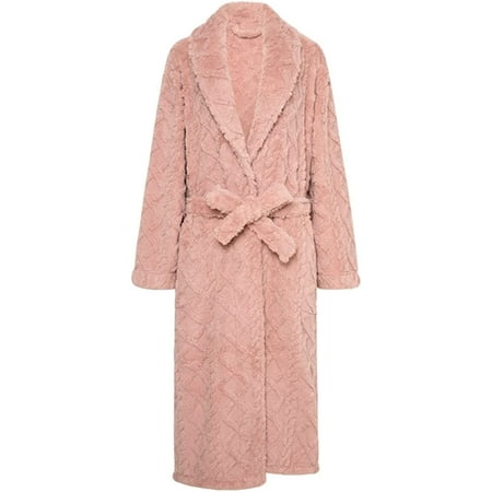 PIKADINGNIS Women Plush Robes Long Sleeve Fleece Spa Bathrobe Soft Warm Sleepwear Pajama Attached Belt
PIKADINGNIS Women Plush Robes Long Sleeve Fleece Spa Bathrobe Soft Warm Sleepwear Pajama Attached Belt