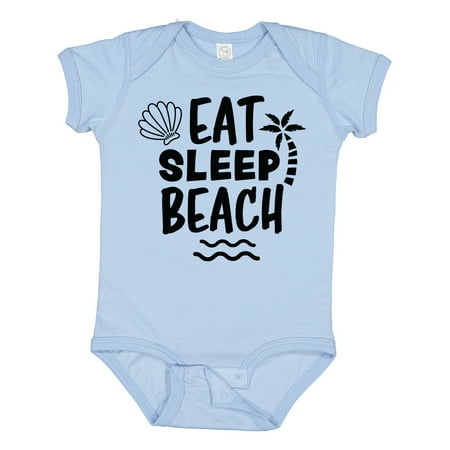 Inktastic Eat Sleep Beach with Seashell and Palm Tree Gift Baby Boy or Baby Girl Bodysuit
Inktastic Eat Sleep Beach with Seashell and Palm Tree Gift Baby Boy or Baby Girl Bodysuit