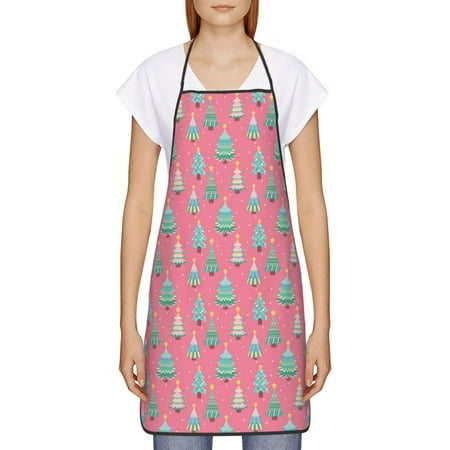Goofa Bib Apron Unisex Aprons Adjustable Waterdrop Resistant Cooking Kitchen Apron for Chef Pastel Christmas Trees on Pink Pattern Apron Bulk
Goofa Bib Apron Unisex Aprons Adjustable Waterdrop Resistant Cooking Kitchen Apron for Chef Pastel Christmas Trees on Pink Pattern Apron Bulk