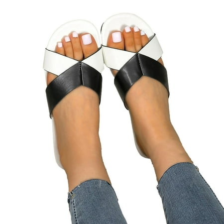 Lovskoo 2024 Women s Slippers Summer Open Toe Poe Heel Large Sandals Slippers White
Lovskoo 2024 Women s Slippers Summer Open Toe Poe Heel Large Sandals Slippers White