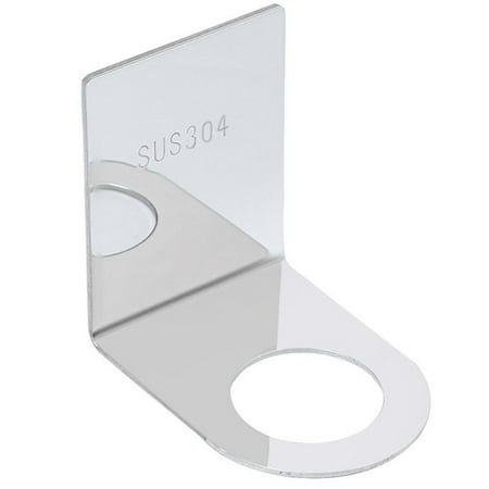 Pudcoco Bathroom Hanging Holder Hook Wall Hanging Stainless Steel Commodity Rack