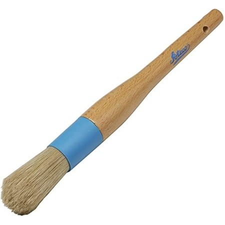 Ateco 60250 Pastry Brush Round Pastry Brush Head with Natural White Boar Bristles Composite Ferrule & Wood Handle
Ateco 60250 Pastry Brush Round Pastry Brush Head with Natural White Boar Bristles Composite Ferrule & Wood Handle