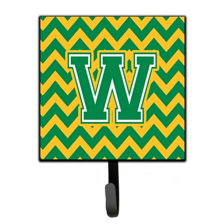 Carolines Treasures CJ1059-WSH4 Letter W Chevron Green and Gold Leash or Key Holder 7Hx4.25W multicolor
Carolines Treasures CJ1059-WSH4 Letter W Chevron Green and Gold Leash or Key Holder 7Hx4.25W multicolor
