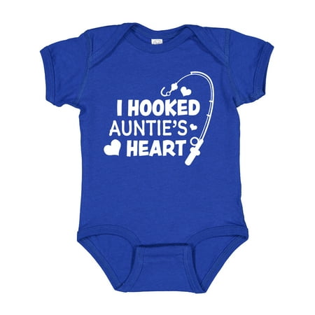Inktastic I Hooked Auntie s Heart with Fishing Rod Gift Baby Boy or Baby Girl Bodysuit
Inktastic I Hooked Auntie s Heart with Fishing Rod Gift Baby Boy or Baby Girl Bodysuit