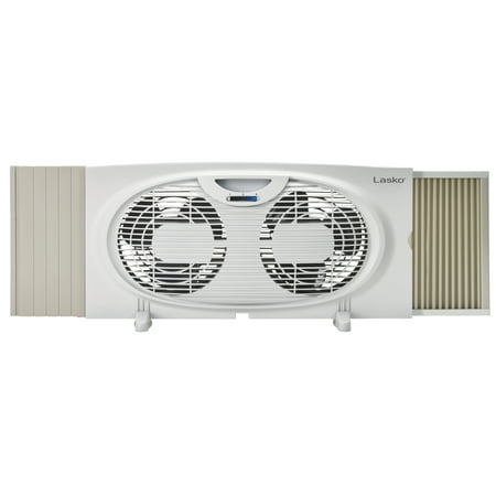 Lasko Twin Window Fan with 2 Speeds W07350 White