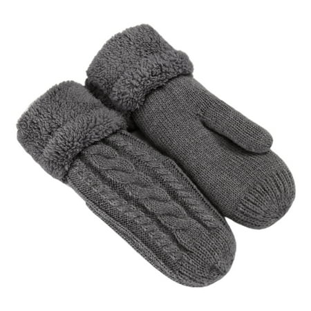 Ziizwfa Solid Color Knitted Full Finger Gloves Solid Color Touchscreen Thicken Mittens
Ziizwfa Solid Color Knitted Full Finger Gloves Solid Color Touchscreen Thicken Mittens