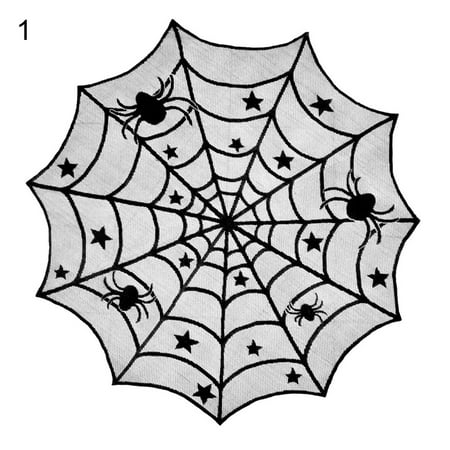 Shengtu Table Cloth Funny Portable Lace Halloween Spider Web Pattern Dinner Tablecover Runner Door Curtain for Festival
Shengtu Table Cloth Funny Portable Lace Halloween Spider Web Pattern Dinner Tablecover Runner Door Curtain for Festival