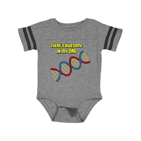 Inktastic Awesome DNA Gift Baby Boy or Baby Girl Bodysuit