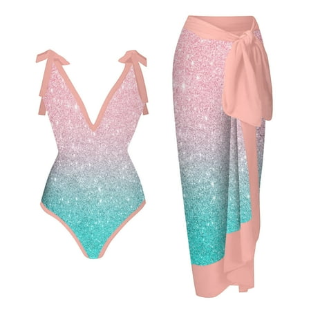 Umitay Women s V-neck Fashion Retro Printed Conservative One-piece Beach Dress Set (2 Piece Set With Bra Pads And No Steel Bra)
Umitay Women s V-neck Fashion Retro Printed Conservative One-piece Beach Dress Set (2 Piece Set With Bra Pads And No Steel Bra)
