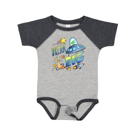 Inktastic Dream Big Cute Space Dinosaur Flying Spaceship Gift Baby Boy or Baby Girl Bodysuit
Inktastic Dream Big Cute Space Dinosaur Flying Spaceship Gift Baby Boy or Baby Girl Bodysuit
