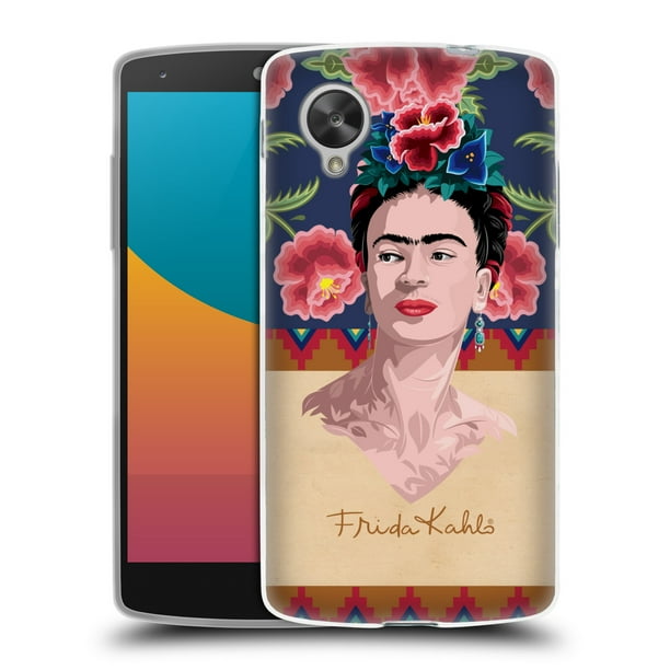 OFFICIAL FRIDA KAHLO PORTRAIT SOFT GEL CASE FOR LG PHONES 1