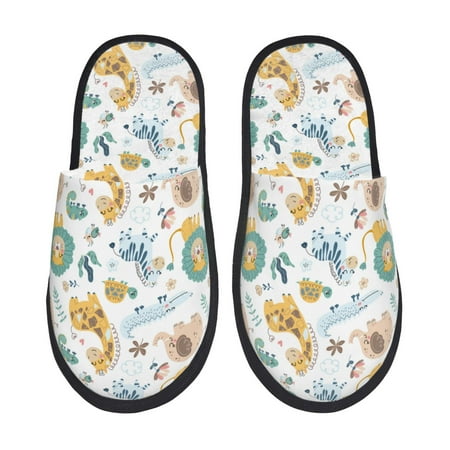 Noikeo Scandinavian Africa Pattern Cozy Slippers Indoor for Women and Mens Fuzzy House Shoes Soft Plush Warm Slip-on Slippers-Medium
Noikeo Scandinavian Africa Pattern Cozy Slippers Indoor for Women and Mens Fuzzy House Shoes Soft Plush Warm Slip-on Slippers-Medium