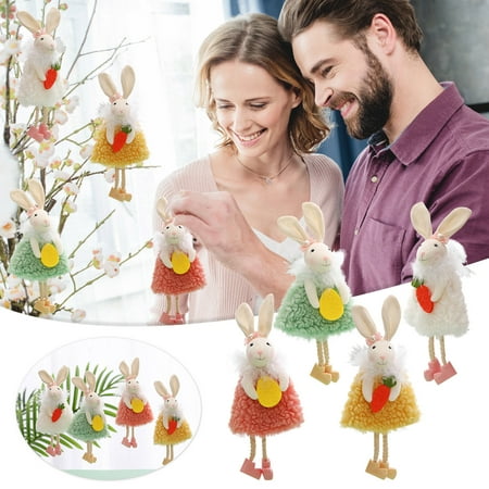 DTBPRQ Easter Decorations Easter Bunny Holding Carrot Decoration Pendant Home Indoor And Outdoor Decoration Supplies 4PCS Easter Basket Stuffers Easter Ornaments for Home Outdoors Indoors
DTBPRQ Easter Decorations Easter Bunny Holding Carrot Decoration Pendant Home Indoor And Outdoor Decoration Supplies 4PCS Easter Basket Stuffers Easter Ornaments for Home Outdoors Indoors