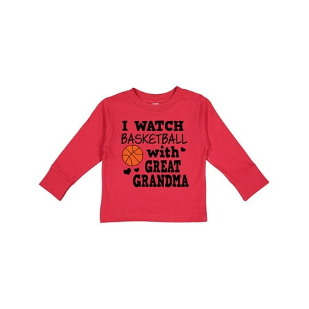 Inktastic I Watch Basketball with Great Grandma Gift Toddler Boy Girl Long Sleeve T-Shirt
Inktastic I Watch Basketball with Great Grandma Gift Toddler Boy Girl Long Sleeve T-Shirt