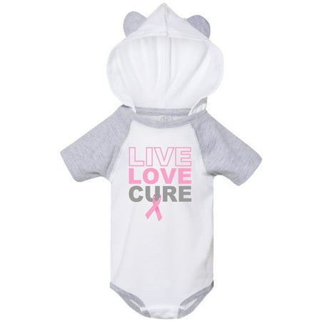 Inktastic Live Love Cure Breast Cancer Gift Baby Boy or Baby Girl Bodysuit
Inktastic Live Love Cure Breast Cancer Gift Baby Boy or Baby Girl Bodysuit