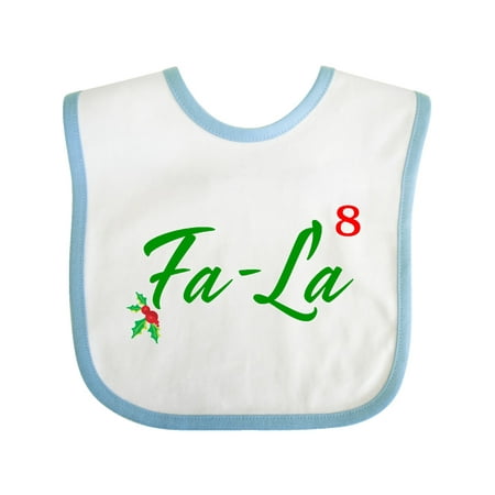 Inktastic Fa-La to the 8th Power Gift Baby Boy or Baby Girl Bib