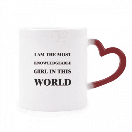 I Am The Knowledgeable Girl Heat Sensitive Mug Red Color Changing Stoneware Cup
I Am The Knowledgeable Girl Heat Sensitive Mug Red Color Changing Stoneware Cup