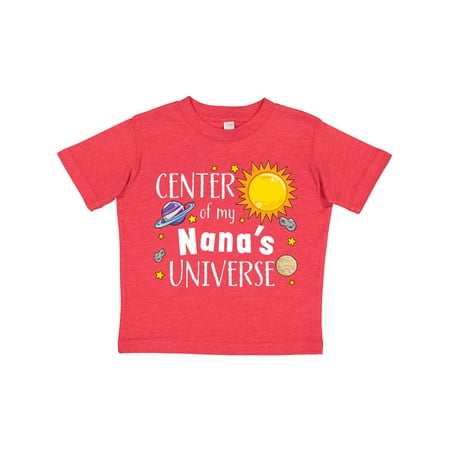 Inktastic Center of My Nana s Universe Gift Toddler Boy or Toddler Girl T-Shirt
Inktastic Center of My Nana s Universe Gift Toddler Boy or Toddler Girl T-Shirt