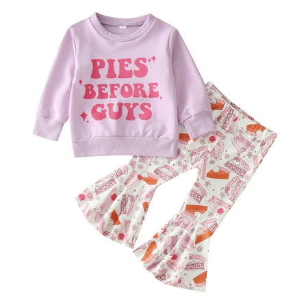 Baby Clothes Toddler Girls Letters Prints Long Sleeve Tops Sweatershirts Pumpkin Prints Flared Pants Set Baby Girl Outfit Red 6 Months-12 Months
Baby Clothes Toddler Girls Letters Prints Long Sleeve Tops Sweatershirts Pumpkin Prints Flared Pants Set Baby Girl Outfit Red 6 Months-12 Months