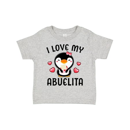 Inktastic I Love My Abuelita with Cute Penguin and Hearts Gift Toddler Toddler Girl T-Shirt
Inktastic I Love My Abuelita with Cute Penguin and Hearts Gift Toddler Toddler Girl T-Shirt
