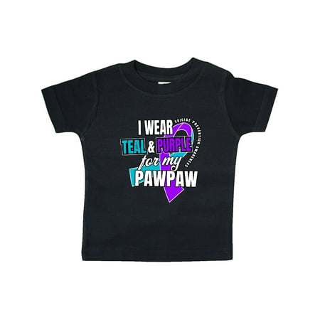 Inktastic Suicide Prevention I Wear Teal and Purple for My Pawpaw Gift Baby Boy or Baby Girl T-Shirt
Inktastic Suicide Prevention I Wear Teal and Purple for My Pawpaw Gift Baby Boy or Baby Girl T-Shirt