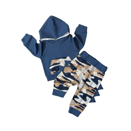 Yinyinxull Autumn Newborn Baby Boy Clothes Long Sleeve Hooded Tops Camouflage Long Pant 2PCS Outfits Dark Blue 9-12 Months
Yinyinxull Autumn Newborn Baby Boy Clothes Long Sleeve Hooded Tops Camouflage Long Pant 2PCS Outfits Dark Blue 9-12 Months