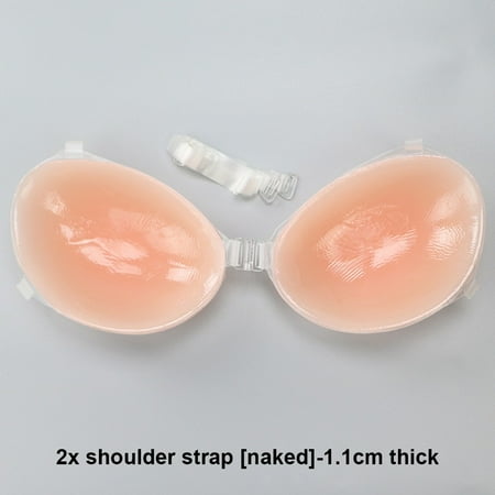YIWEI Silicone Gathered Thick Chest Stickers With Shoulder Straps Invisible Bra B B
YIWEI Silicone Gathered Thick Chest Stickers With Shoulder Straps Invisible Bra B B