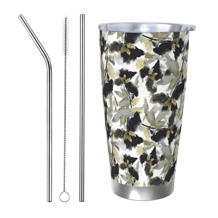 Logiee Abstract Watercolor Print 20OZ Car Cup with Lid Stainless Steel Vacuum Insulated Double Wall Travel Tumbler Durable Insulated Coffee Mug Thermal Cup with Straw-Straw Three-piece Set
Logiee Abstract Watercolor Print 20OZ Car Cup with Lid Stainless Steel Vacuum Insulated Double Wall Travel Tumbler Durable Insulated Coffee Mug Thermal Cup with Straw-Straw Three-piece Set