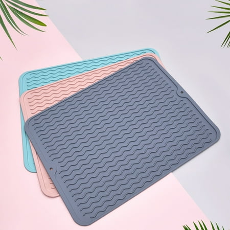 Hadanceo Drying Mat Thick Multiple Usage Dish Drying Mat Non-slip Useful for Hotel
Hadanceo Drying Mat Thick Multiple Usage Dish Drying Mat Non-slip Useful for Hotel