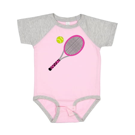 Inktastic Pink Tennis Racket and Ball Gift Baby Boy or Baby Girl Bodysuit
Inktastic Pink Tennis Racket and Ball Gift Baby Boy or Baby Girl Bodysuit