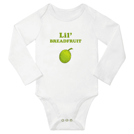 Cute Baby Long Jumpsuit Lil Breadfruit Fruit Funny Newborn Clothes (White 12-18 Months)
Cute Baby Long Jumpsuit Lil Breadfruit Fruit Funny Newborn Clothes (White 12-18 Months)