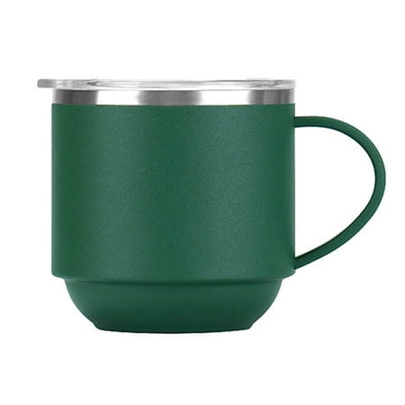 Mosey 330ml Insulated Cup with Handle Double Wall 304 Stainless Steel Winter Indoor Tea Coffee Drinking Thermal Mug for Daily Use
Mosey 330ml Insulated Cup with Handle Double Wall 304 Stainless Steel Winter Indoor Tea Coffee Drinking Thermal Mug for Daily Use
