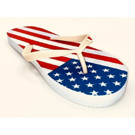 Easy Women s USA Flag Flip Flop Sandals
Easy Women s USA Flag Flip Flop Sandals