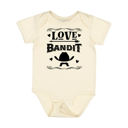 Inktastic Valentines Day Boys Love Bandit Gift Baby Boy Bodysuit